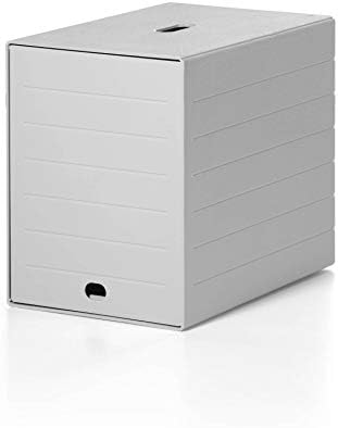 Здрава Кутия за съхранение на Idealbox Plus със 7-пощенска кутия за писма C4 - Сива