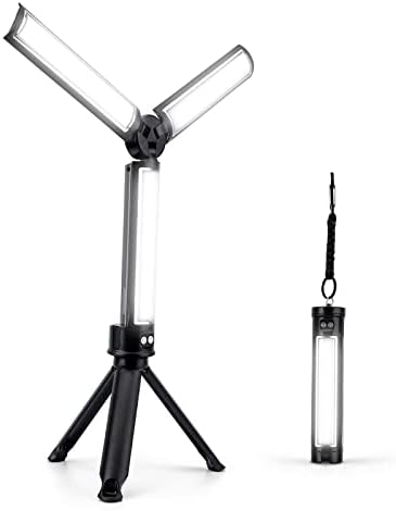 Led работна лампа FTOYIN подвижен статив, Диммируемый Походный лампа 2700/5300 До, регулируем ъгъл на наклон 90 ° и Гъвкаво