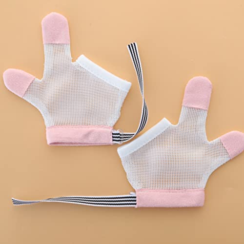Healifty Kids Tools 2 двойки текстилен ръкавици с междинна спирка за смучене, Детски ръкавици, с междинна спирка