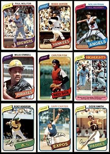 1980 Topps Бейзболен комплект (Baseball Set) NM