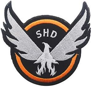Комплект от 3 теми, Нашивка с логото на Tom Clancy ' s The Division Agent SHD, Военен Кука, Линия, Тактика, Морал, Бродирана