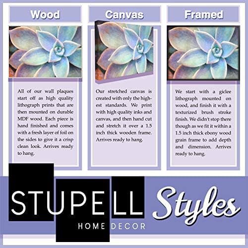 Стенни табели Stupell Industries Love You С участието на Малките птички, 10 x 0,5 x 15, Многоцветен