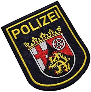 OYSTERBOY 8шт Deutschland Немската Федерална Полицейска Нашивка Bundespolizei Кука и Контур