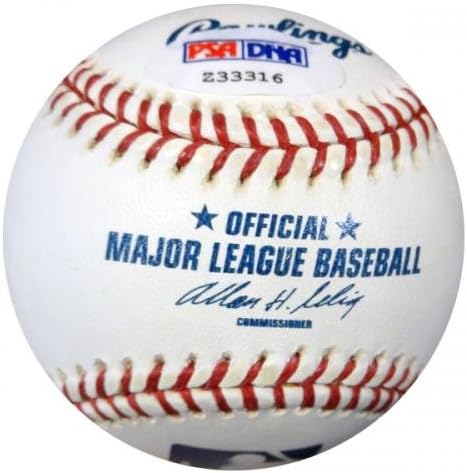 Стивън Уайт С Автограф от Официалния Представител на MLB бейзбол PSA /DNA Z33316 - Бейзболни топки с автографи