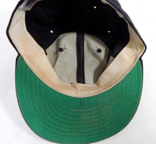 1991 Балтимор Ориолс Ърни Уитт 11 Използван в играта Черна шапка 6.875 DP22746 - Използваните в играта шапки MLB