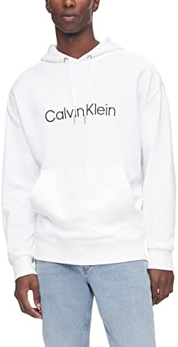 Мъжки hoody от френски махра с логото на Calvin Klein