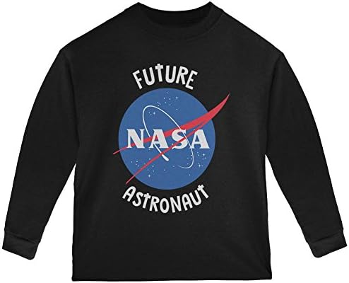Бъдещият Космически Астронавт на НАСА Младежка Тениска с дълъг Ръкав