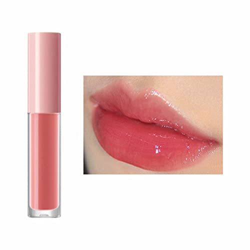 WGUST Lip Gloss Flavo Подхранване на Не-мазен блясък за устни Дълготрайна хидратация И определянето на цвят Гланц за устни