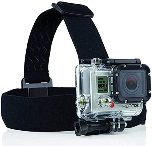 Комбиниран комплект аксесоари за екшън камери Navitech 8 в 1 с Червен калъф - Съвместим с екшън камера Garsentx 1080P