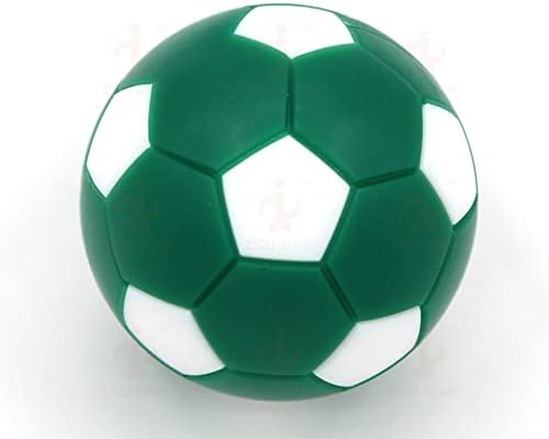 DDJSport Настолни топки за настолен футбол 1,42 инча, топка за мини-футбол, черно-бели топки за настолен футбол, Малки
