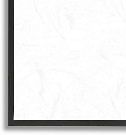 Съвременният пейзаж Бреза гори Ступелл Industries бледо-Сини цветове, Изпълнени Джанет Tava в черна рамка, 16 x 20