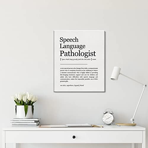 Определение патология на речта, Печат върху стена, Арт Декор с Вдъхновяващ Цитат за Декора на стените на офиса и