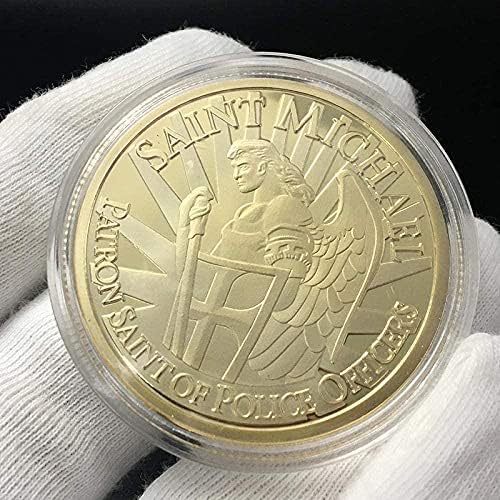 Американската Слава Възпоменателна Монета Звездно-Раиран Монета Флаг на Синята линия в Златни Монети Охрана Възпоменателна Монета
