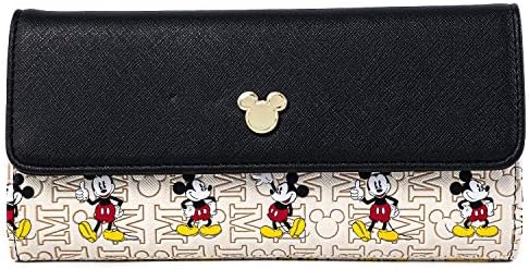 Чантата е от изкуствена кожа с обкова Loungefly Disney Mickey Mouse
