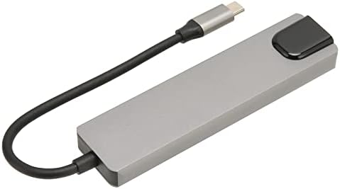 USB C Ethernet hub, тип C до HDTV-хъб HD 6 в 1 Високоскоростен Мултимедиен Интерфейс за вашия КОМПЮТЪР