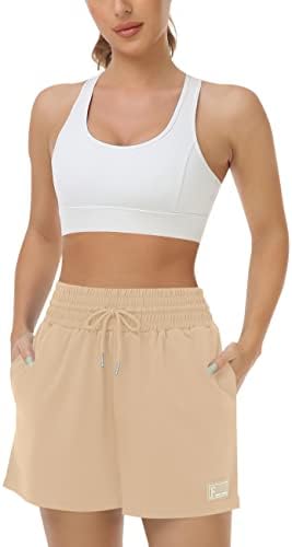 Дамски Спортни шорти MIRITY Athletic за тренировки - всеки ден летни блузи за бягане във фитнеса с джобове