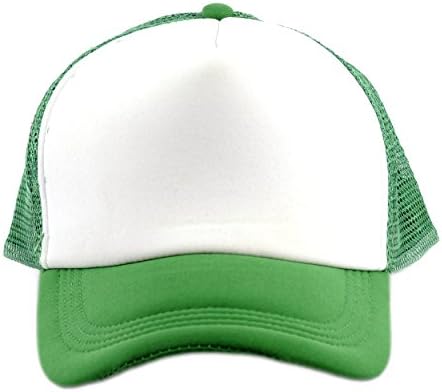 NYFASHION101 Празна Мрежа Регулируема бейзболна шапка възстановяване на предишното положение От Памук с 6 Панели За шофьор