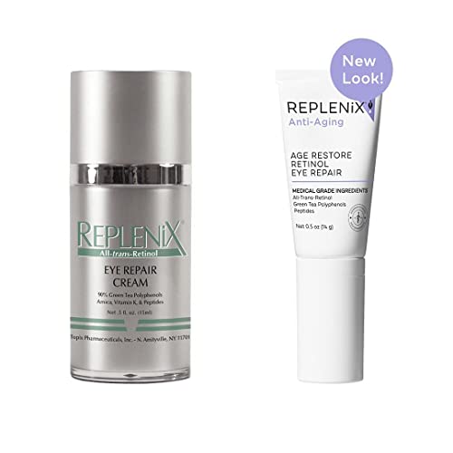 Replenix Anti-Wrinkle Retinol Eye Repair - анти-Стареене крем за очи против тъмни кръгове, торбички и фини линии.
