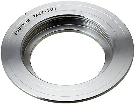 Адаптер за закрепване на обектива Fotodiox, M42 (на винт с резба 42 мм x1) за фотоапарат Minolta SR, MC, MD Mount за