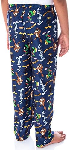 Пижамные панталони за сън Looney Tunes Boys ' Daffy Duck Bugs Bunny Taz Marvin Martian с Повтарящ се принтом