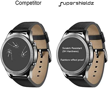 (2 опаковки) Supershieldz е Предназначен за умни часовници Fossil Gen 5 LTE със защитата на екран от закалено