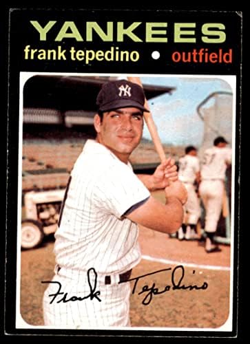 1971 Topps 342 Франк Тепедино Ню Йорк Янкис (бейзболна картичка), БИВШ играч на Янкис