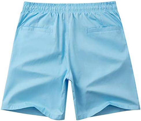 Атрактивни Мъжки Ежедневни Панталони Slim Fit 7С завязками, Леки Летни Плажни Шорти