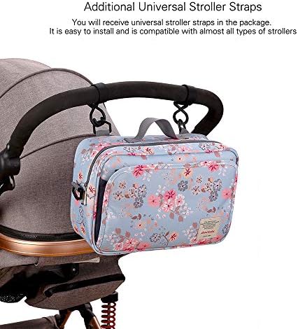 MOMIGO Baby Diaper Caddy Bag - Чанта-тоут за памперси, Чанта за детска количка, Кошница за съхранение на памперси,