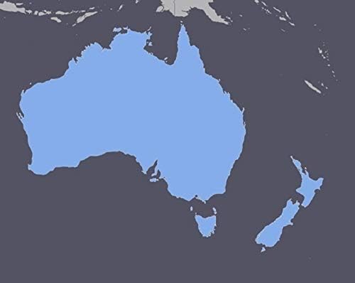 GPS-карта на Австралия и Нова Зеландия 2023 за устройства на Garmin