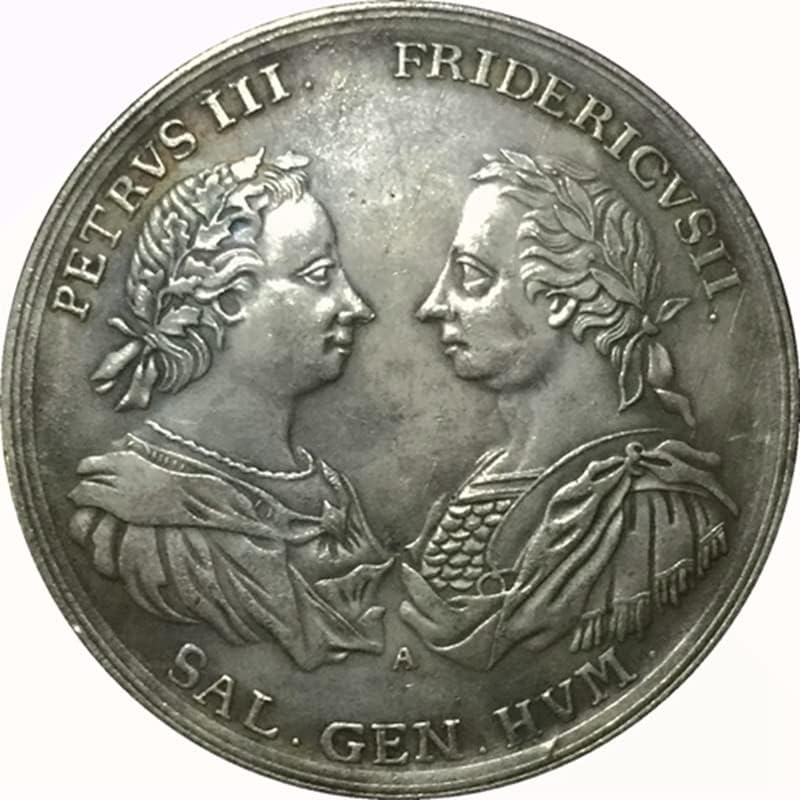 Руската Медал на Антични Монети Ремесленная Монета 44 мм