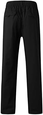 Мъжки Модни Ежедневните Свободни Памучни Панталони Големи Размери с джобове дантела, Затопляне Панталони, Общи Улични