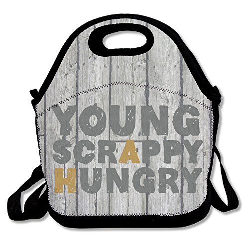 Чанта-Тоут за Обяд Young Scrappy Гладен Чанти За Обяд От Полиестер, Ученически Хранителни стоки Торби За