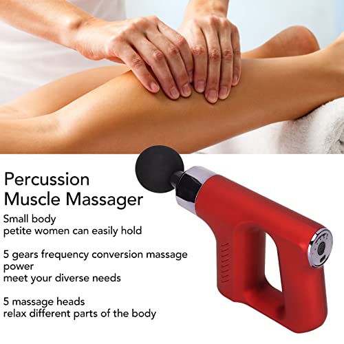 Пистолет за масаж на мускулите Yosoo, Перкуссионный Масажор За мускулите, Малък Портативен Пистолет За Масаж на Дълбоките