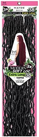 Mayde Beauty Вязаная тесьма 3X Modern Soft LOC 38 (3 опаковки, Bourg)