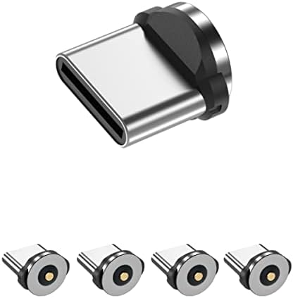 Съединители EndlesShine с 1-контактни магнитни топчета за зарядно кабел (5 бр.), Магнитен Телефонен кабел-адаптер за