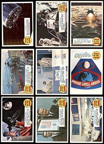 1969 Topps Човек на Луната и Почти пълен комплект (Карта) EX/MT+