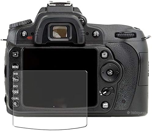 Защитно фолио за екран за поверителност Puccy, съвместима с цифрови огледално-рефлексен фотоапарат Nikon D90 Anti Spy TPU