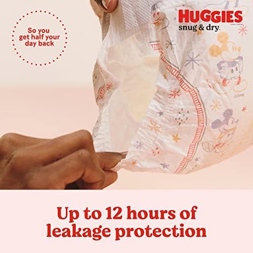 Бебешки пелени Huggies Snug & Dry, Размер 2 (12-18 кг), 222 карата