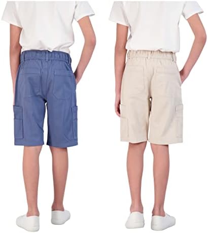 Твиловые шорти за момчета TONY HAWK с Джобове-карго, 2 Опаковки, за Кратко каране на Кънки за Деца
