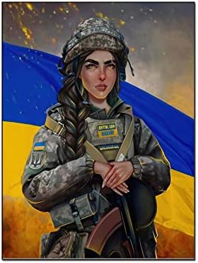 Военен художествен Плакат на Изкуството на Войната на Украинската Армия Арт Плакат (2) Платно за Живопис Плакати и Щампи