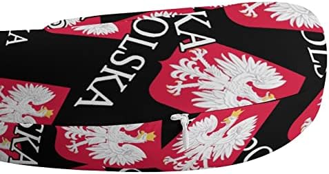 Патриотичен Полски Флаг Polska Пътна Възглавница За Шията от Пяна С Памет Ефект на облегалката за глава за Полет Поддръжка