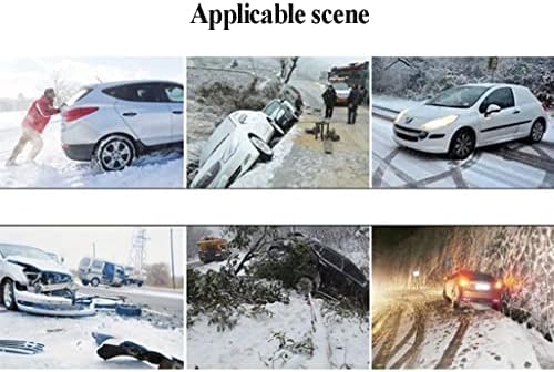 Аварийните Шинные верига BBGS, Универсален Мини вериги за сняг за автомобили, камиони, микробуси, с Регулируема