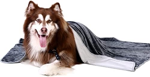 Охлаждащо Одеяло за кучета Qucover, Двустранно Водонепроницаемое Одеало за домашни любимци, Хладно на Допир