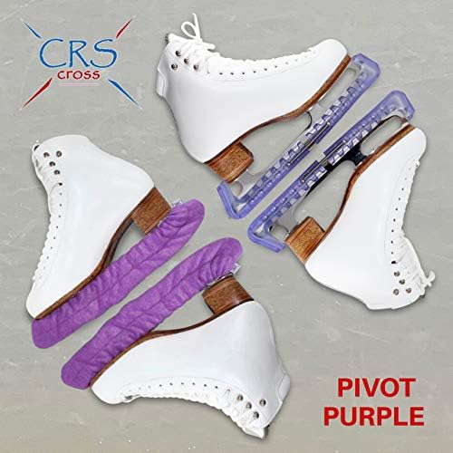 Подаръчен комплект CRS Cross Skate Guards, Гъба и Кърпи - Защита за каране на кънки и Меки калъфи за ножове