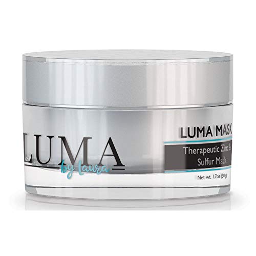 Маска Luma - Ексфолиращ скраб за лице и дълбоко почистващо средство за дълго - Формула на базата на глина с бентонитом,