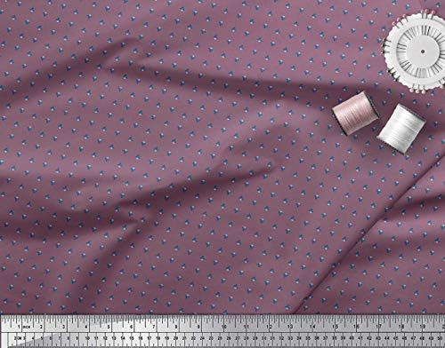 Плат от futon джърси Soimoi, плат за рубахи под формата на дърво, щампи ширина 58 см