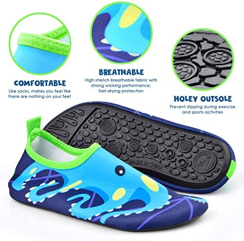 Sunnywoo/Водна обувки за деца, Момичета И Момчета, Водна Обувки за плуване за деца, Бързосъхнеща Нескользящая Водна