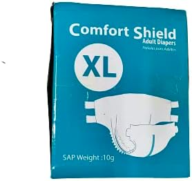 Памперси Comfort Shield за възрастни, защита от течове, Двойни Изравняващи ленти, индикатор за влажност, впитываемость