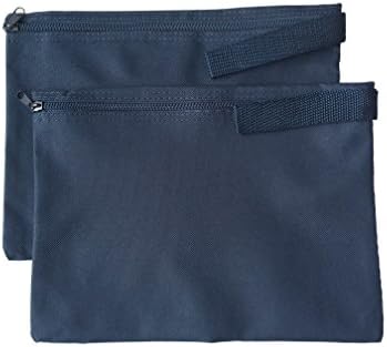 Чанта за документи ImpecGear, Чанта За безопасни Аксесоари, Ценна опаковки от полиетилен плат по 2 парчета (12,5 x 9,5) (тъмно