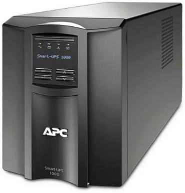 Кула UPS APC Smart-UPS 1000 VA мощност 1000ВА/670 W - пълно натоварване на 6,1 минути - 8 x NEMA 5-15R